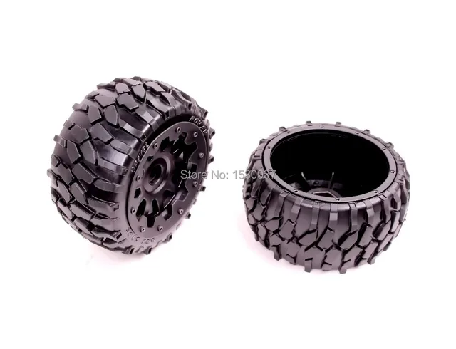 Cheap 1/5 rc car racing parts,Baja 5B Macadam Rear Wheels X 2 tyre with free shipping