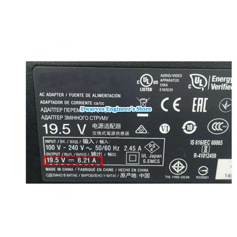 Подлинная ACDP-160D01 149318014 1-493-180-15 19,5 V 8.21A адаптер переменного тока для ноутбука sony tv KD-49XD8305 KD-55XD8505 зарядное устройство для XBR-49X800D