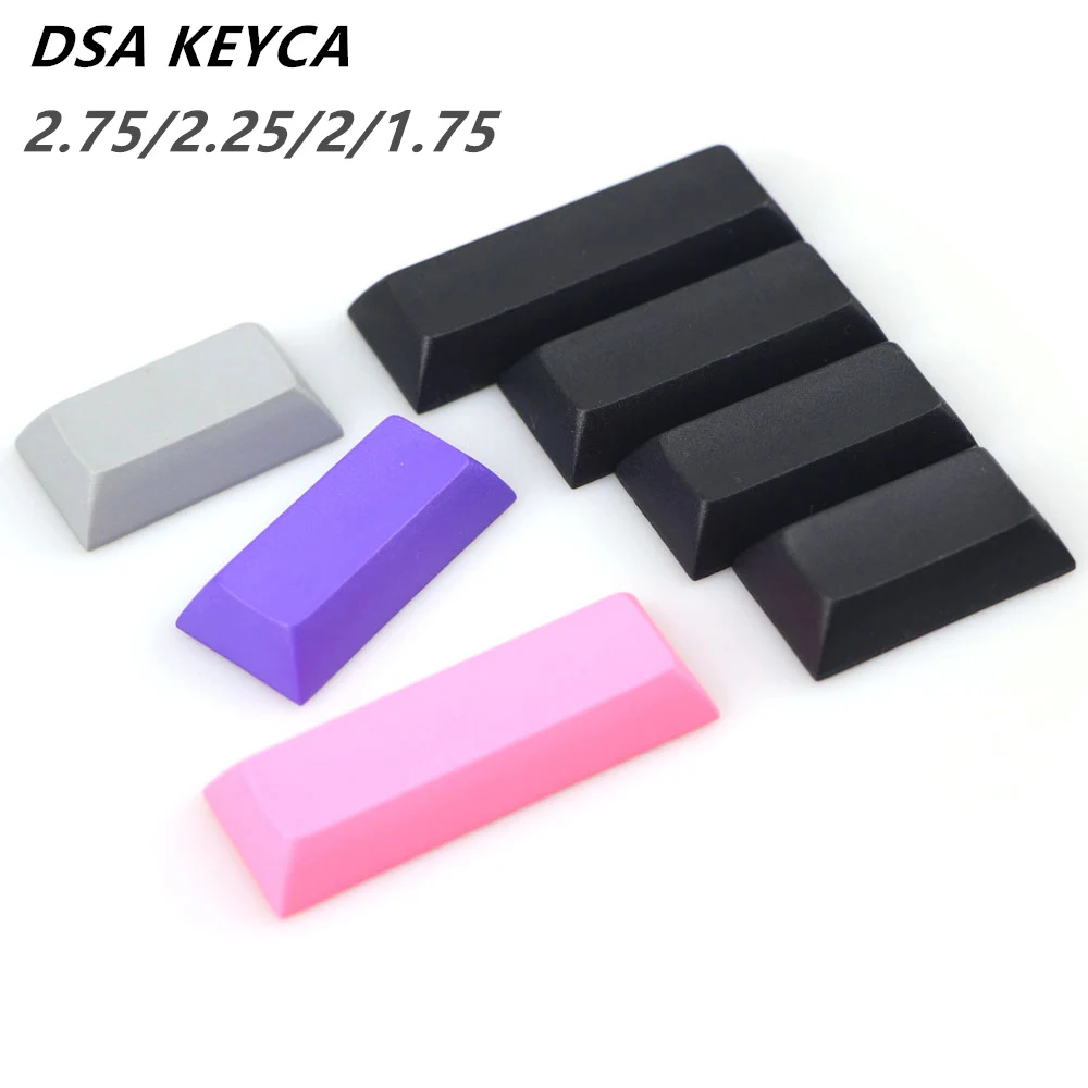 Пустой dsa pbt keycap 2.75u 2.25u 2u 1.75u для Механическая клавиатура cherry mx keycaps