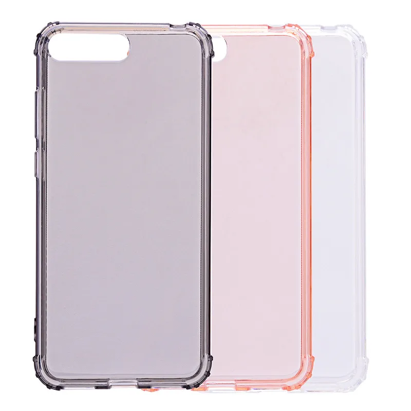 Shockproof Phone Case For Huawei P20 P20Lite Pro Mate10 Case Anti-knock TPU Crystal Clear Case For Huawei Y5 Y6 Y7 Y9 2018 Cover (1)