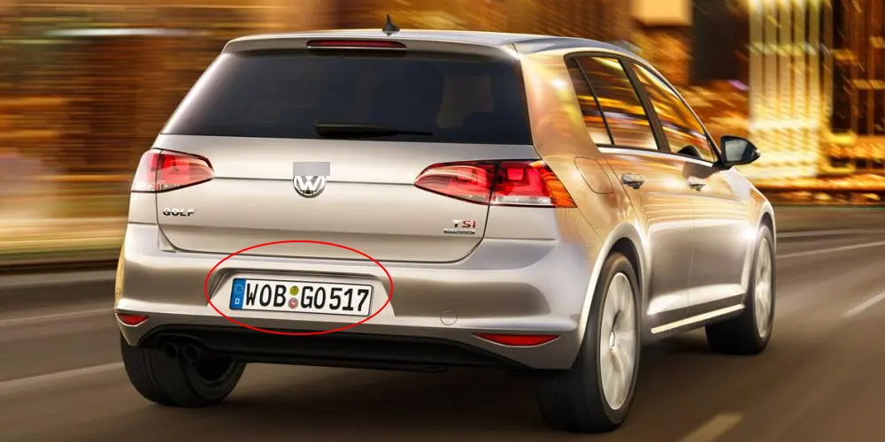 Liandlee автомобиля обратный заднего Камера для Volkswagen VW Golf 7 Golf7 2012 ~ 2015 оригинальный Экран/HD CCD резервного копирования парковка Камера
