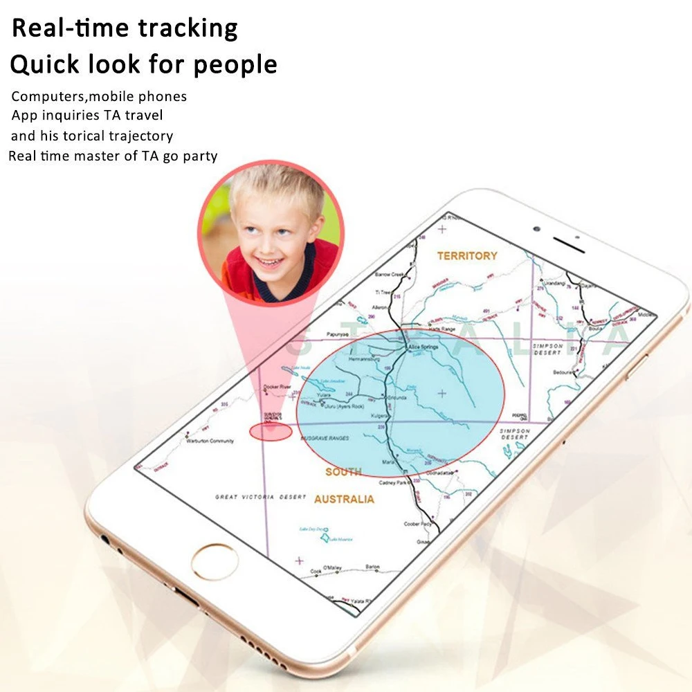 Новинка мини ожерелье GSM GPS трекер устройство слежения персональный леди SOS