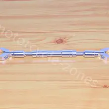 Универсальный 7/" 22 мм CNC алюминиевый мотоцикл Серебряный Руль крест бар складной гибкий дизайн Ручка Бар Руль Streng