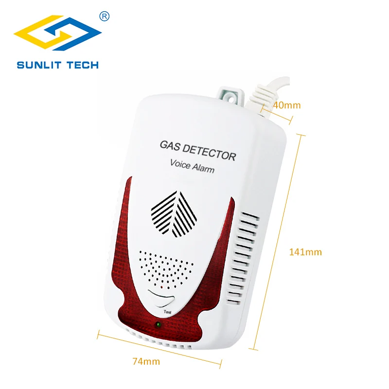  Gas Leak Detector LPG Natural Gas Leak Sensor For Household Kitchen Gas Leakage Alarm System with D - 4000308866423