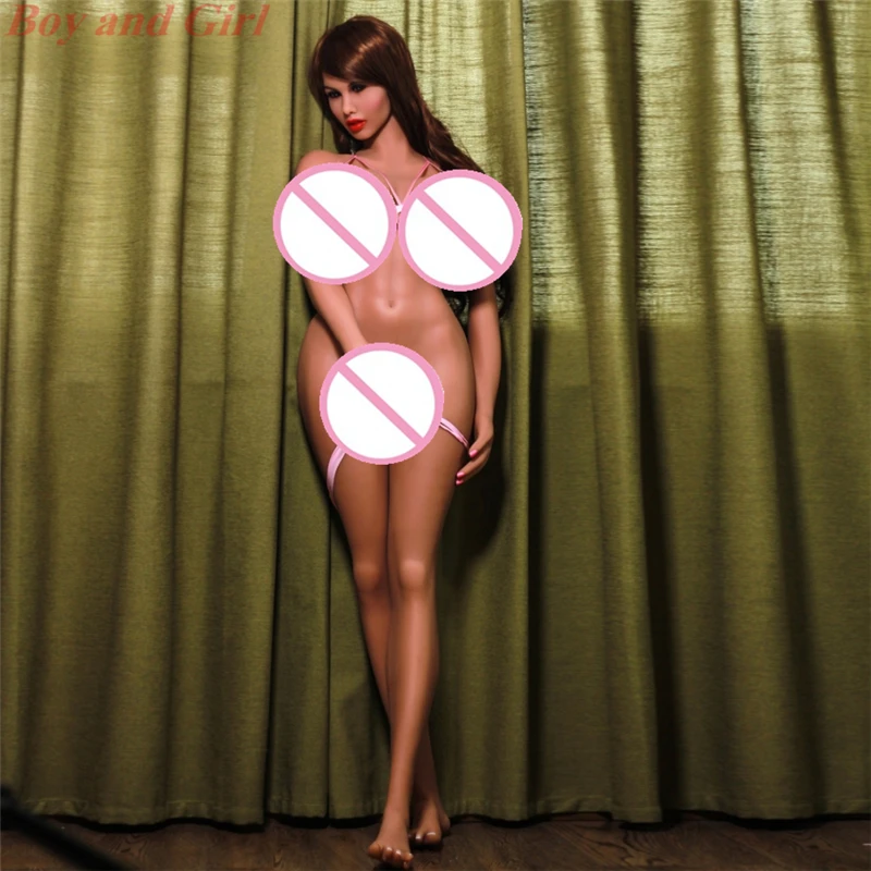 2020 New Big Ass small waist Big Breasts 168cm Sex Doll 158 cm Real Silicone Full Body Lifelike Love Doll For Men 15 S89_
