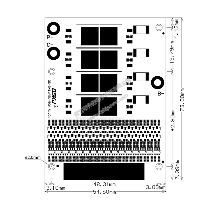 DYKB 6 S-16 S 35A литий-ионная LiFePo4 литиевая батарея плата защиты BMS W/баланс 7S 8S 10S 13S 14S LiPo жизнь 12V 24V 36V 48V 60V