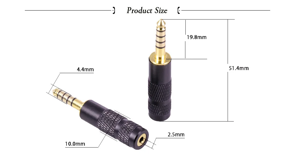4.4mm to 2.5mm Adapter (8)