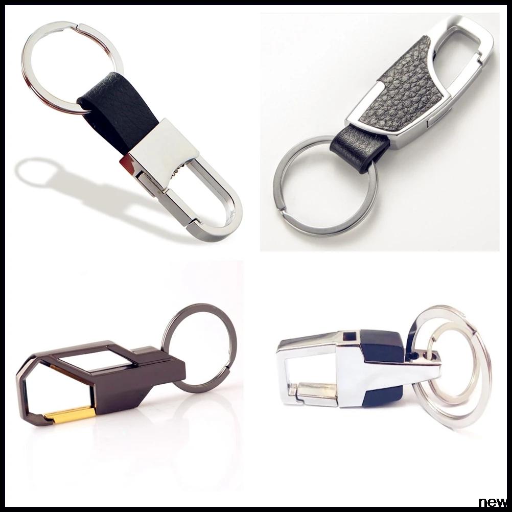 New Auto Car Keyring Keychain Key Holder Leather for Mercedes-Benz A B C E S AMG
