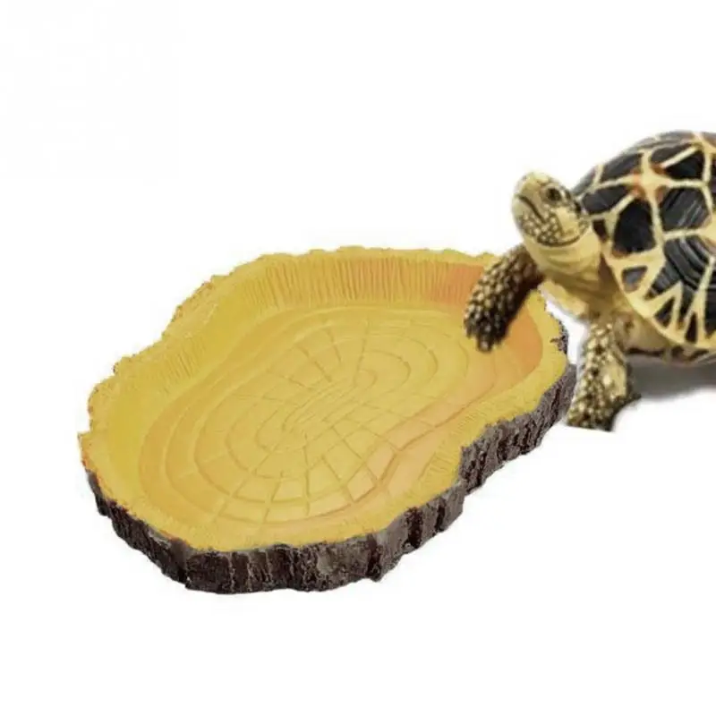Reptile Water Dish & Food Dish With Bottle, Automatic Refilling Water