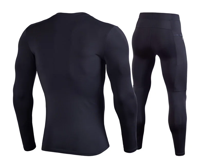 MMA Kit rashguard Male Man Compression Sports Suit Quick drying Perspiration Fitness Training Sportswear Jogging Running Clothes (23)