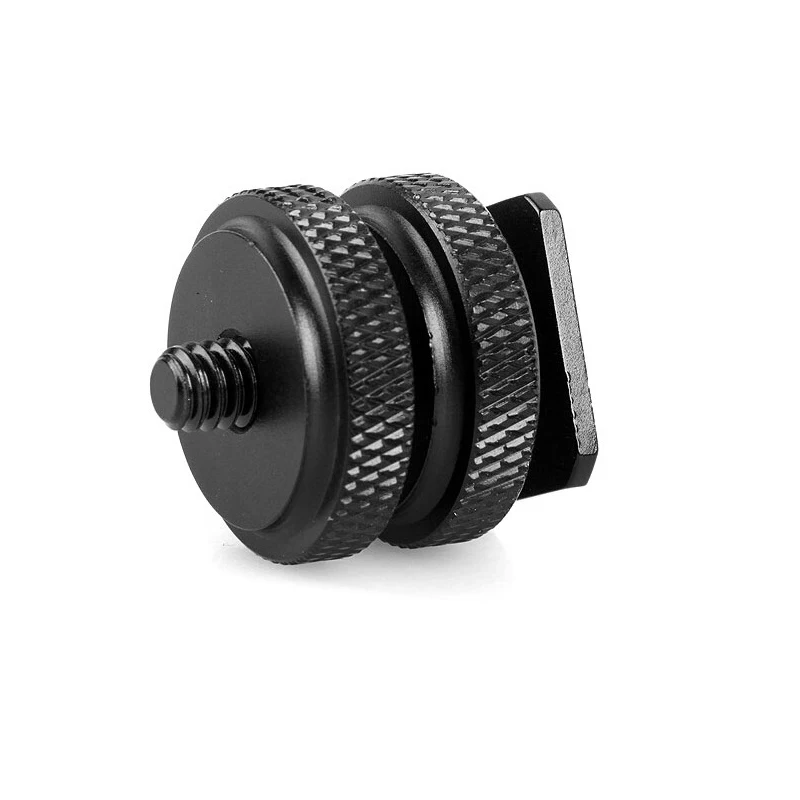 14  Hot shoe Holder Tripod Monopod Mount Adapter with Screw Adapters Set For GoPro Hero 3 3+ 4 5 6 7 Sports Camera Accessories (1)