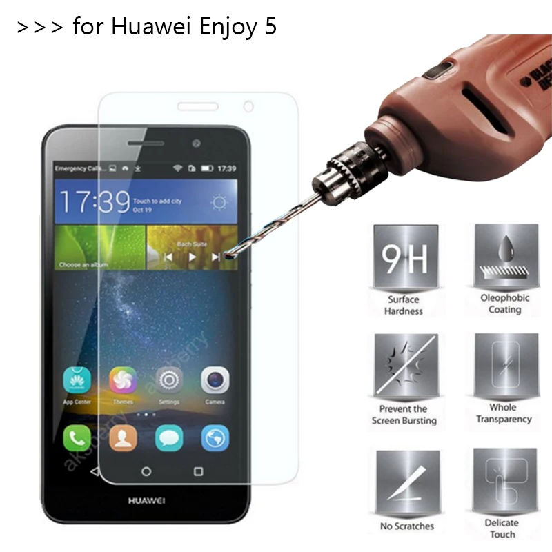 5 шт./лот закаленное Стекло для huawei насладиться TIT AL00 Экран протектор Защитная