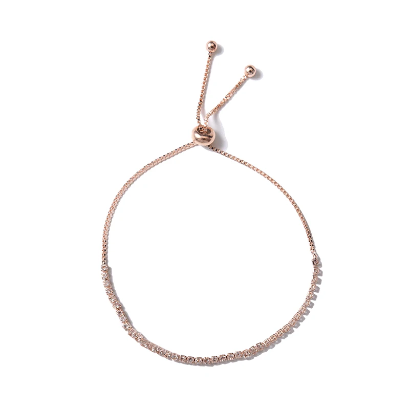 

Fashion Charm Bracelet For Women Girl Bracelet & Bangle Adjustable Wedding Bridal Jewelry Gift