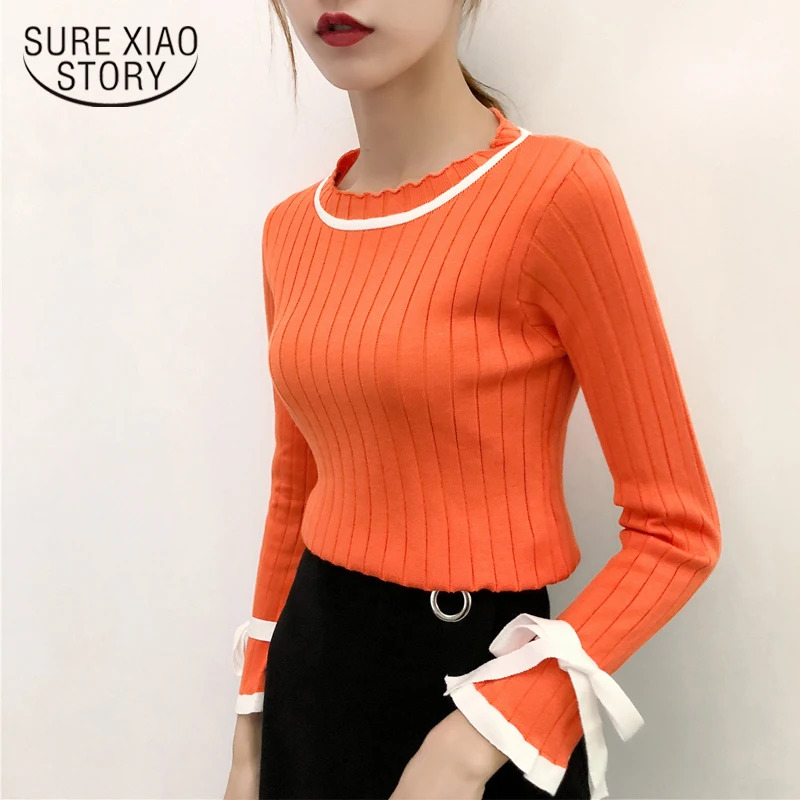 Kobiety sweater2019Autumn/zima moda kobiety swetry rozpinane z długim rękawem przycisk sweter kobiety dorywczo stałe długie kobiety sweter 5784 50 -