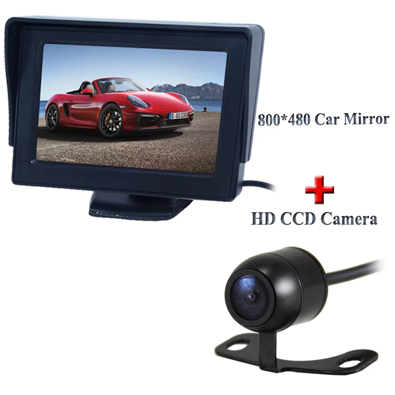 Новая система помощи при парковке для автомобиля 4 3 &quotLTF LCD HD 800*480 автомобильный