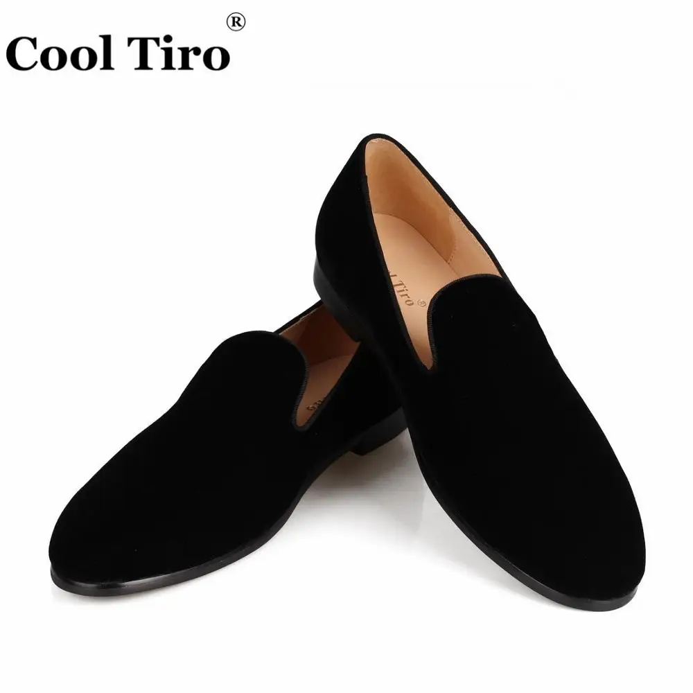 BLACK VELVET Loafers SLIPPERS (8)