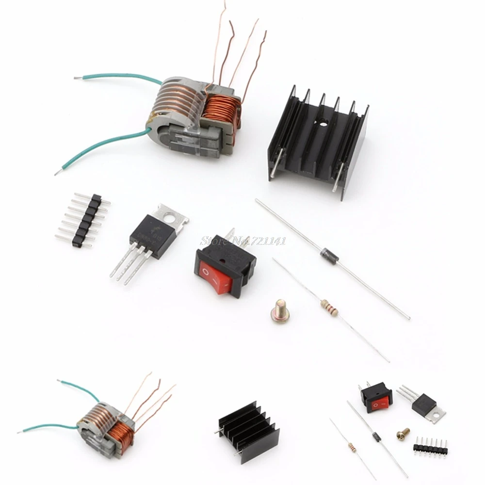 

DC High Voltage Generator Inverter Electric Ignitor 15KV 18650 Battery DIY Kit