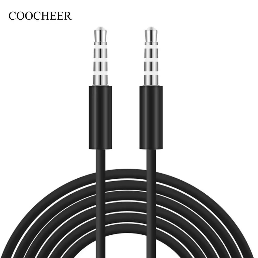 Phone Male to Male Stereo Audio Cable for 3.5mm Computer MP3 / MP4 Player Audio Connector