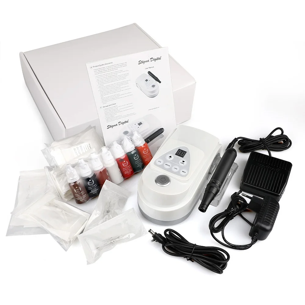 

Rotary Tattoo Machine Pen & Microblading Permanent Makeup Gun 2 in 1 4.5w Taiwan Motor