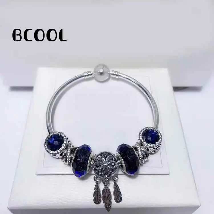 

925 Sterling Silver Original 1:1 New Dream Catcher Series Fashionable Silver Bracelet Suitable For Women Gift Bracelet Jewelry