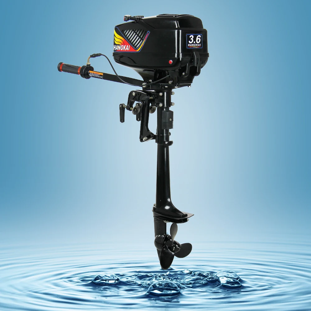Factory Sale Cheap Chinese 3.6HP 2 stroke engine boat outboard motor