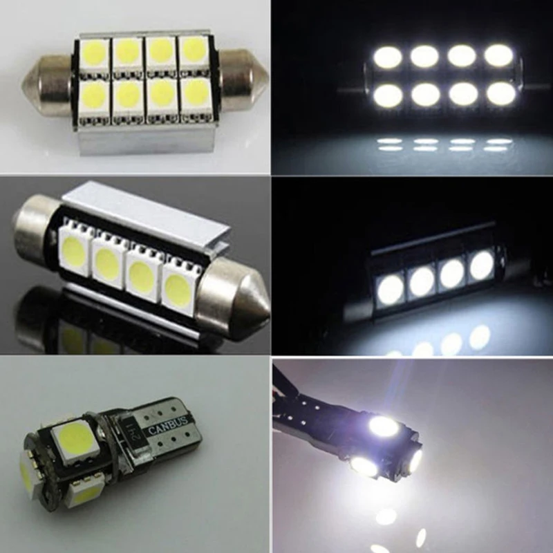 Kit para Bmw Pces Carro Interior Luzes Lâmpada Lâmpadas x5 E53 2000-2006 Branco Quente 23 Led 4 Cheap Lâmpada de sinal