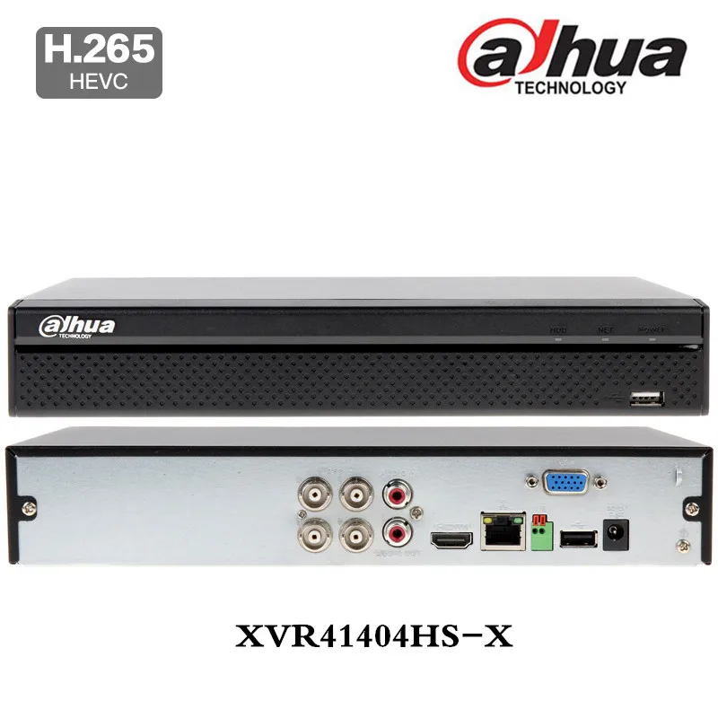 Dahua многоязычный видеорегистратор XVR 4 CH Penta-brid 720P Compact 1U Цифровой видеорегистратор поддерживает HDCVI/AHD/TVI/CVBS/IP XVR4104HS-X