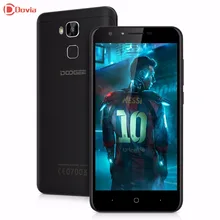 Y6c android 6.0 5.5 дюймов 4 г смартфон doogee mtk6737 quad Core 2 ГБ RAM 16 ГБ ROM 8.0MP Фронтальная Камера 3200 мАч Мобильный телефон