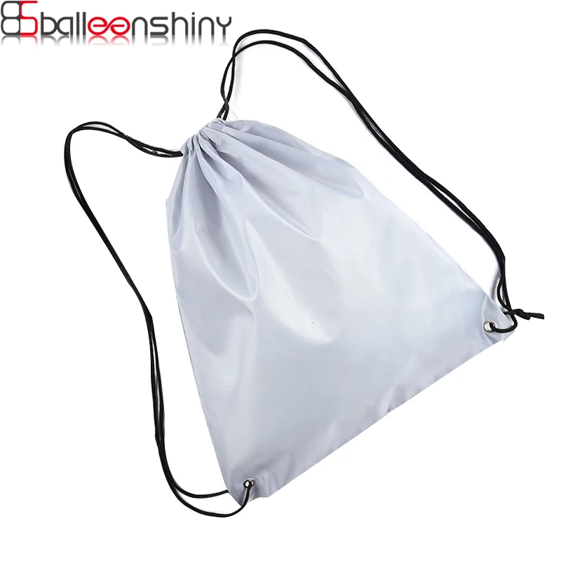 BalleenShiny молнии Drawstring сумка для хранения Йога чехол спортивный