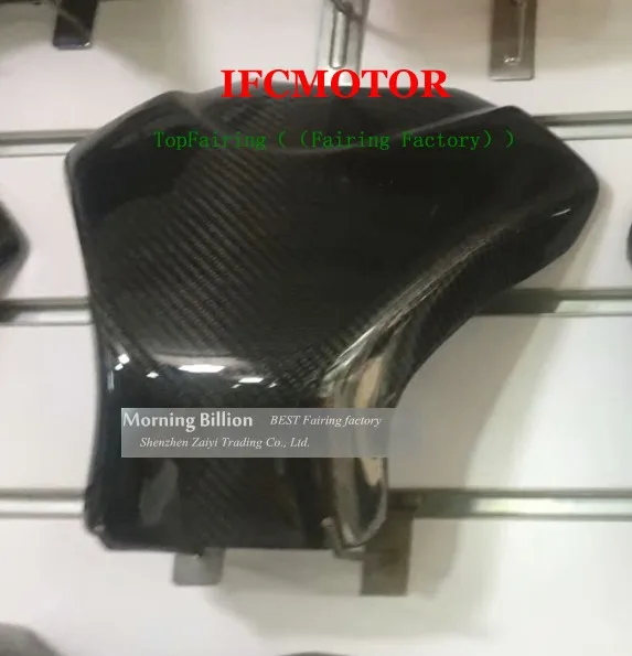 Для Kawasaki Z1000 07-08-09 модифицированное Настоящее углеродное волокно наклейка протектор топливного бака крышка