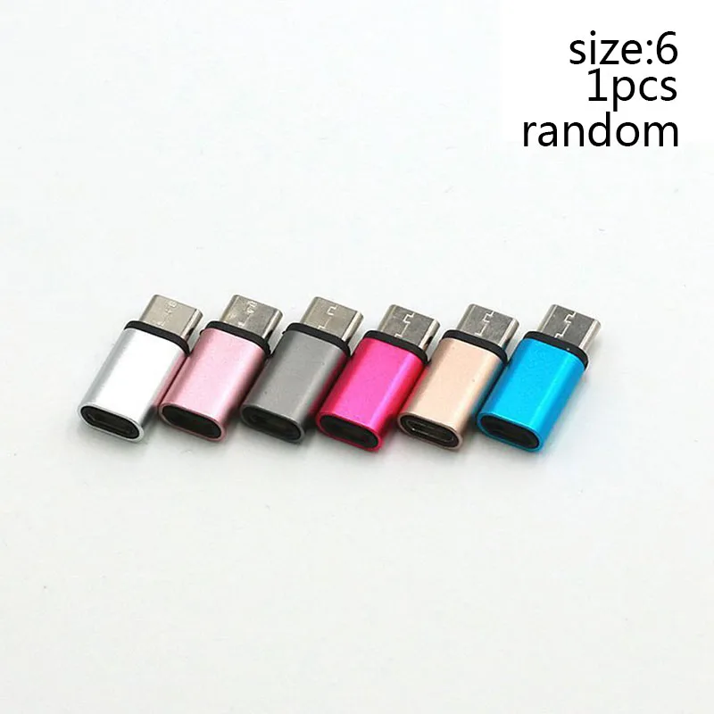 1/10 шт Micro USB/type-C для OTG USB порт Adatper Конвертер Разъем для телефонов планшеты OTG адаптер - Цвет: 6
