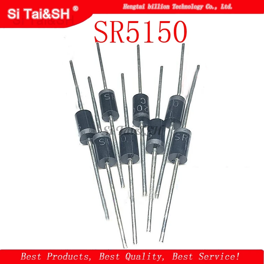 10 шт. SR5150 SB5150 MBR5150 диод Шоттки 5A 150V