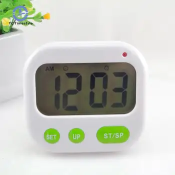

Luminova LED Digital Timer Vibration Alarm Clock Desktop Electronic Candy Watch Convenient Clocks Mini Travel Snooze Student