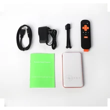LED DLP Mini Projector 5000mah Battery Pico Pocket Projetor DLP Wifi Portable Handheld Smartphone Proyector Full HD TV projektor