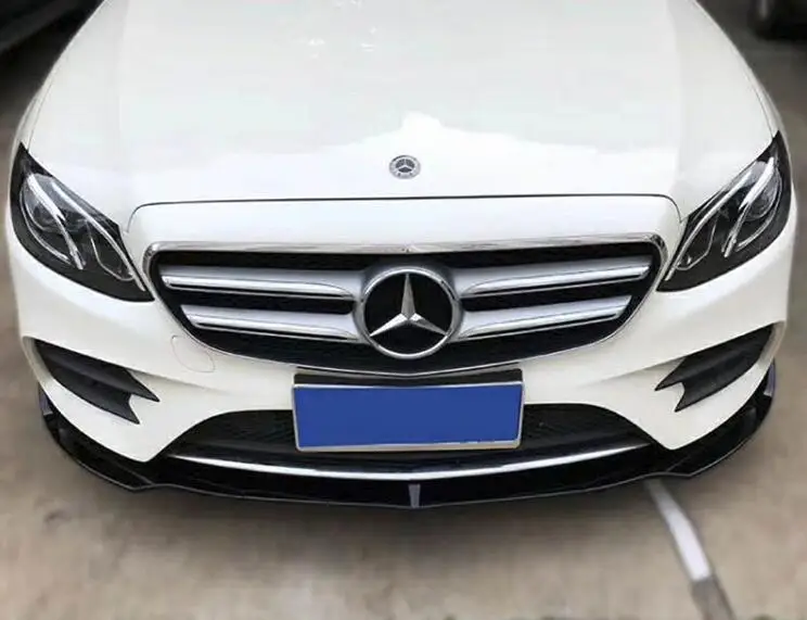 Для Benz W117 ABS защита выхлопного отверстия заднего бампера для- BENZ CLA набор бампер задняя Передняя Лопата задний спойлер