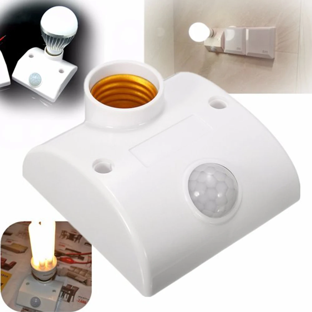 

220V For E27 PIR Infrared Module Sensing Switch Motion Sensor LED Light Lamp Holder Control Switch