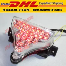motorcycle partsLED Tail Brake Light Turn Signals for 2009-2010 YZF R1 YZF-R1 Clear