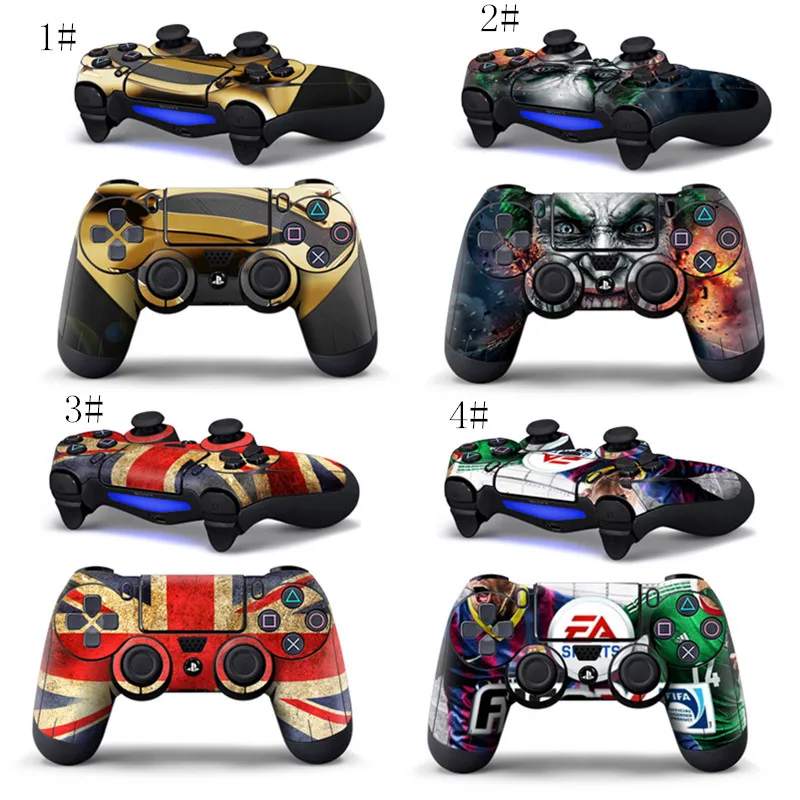 joker smile face flag decal batman pvc skin stickers for ps4