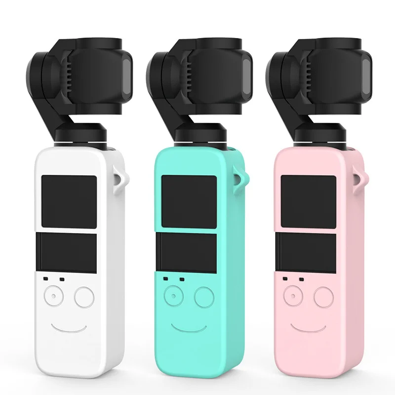 

Case Cover Skin Housing Shell Skid-proof Gimbal Accessories Candy Color For DJI OSMO Pocket Handheld Gimbal Camera Soft Silicone