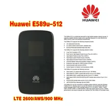 Huawei E589u-512 4G LTE Mobile Pocket WiFi Hotspot plus with 4g external antenna
