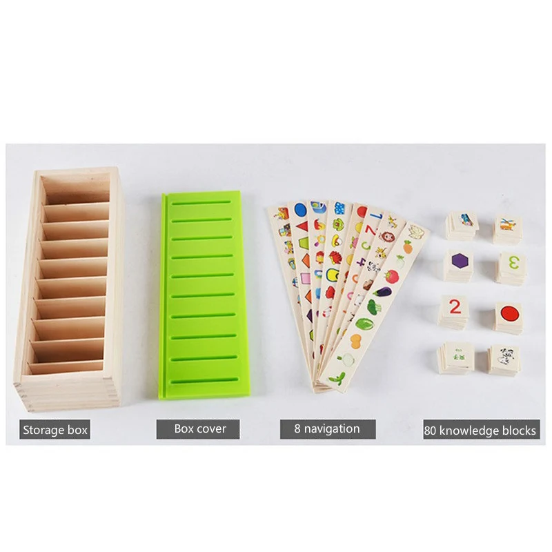 Montessori Mathematical Knowledge Classification Cognitive Matching Kids Early Educational Learn Toy Wood Box Gifts for Children Montessori Mathematical Knowledge Classification Cognitive Matching Kids Early Educational Learn Toy Wood Box Gifts for Children