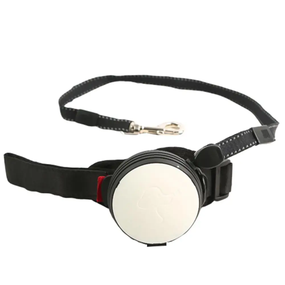Портативный поводок для собак, поводок для собак, автоматический поводок «свободные руки» функция "антипотеря автоматическая термоусадочная машина нейлоновый поводок ремешок прогулочная собака браслет аксессуары для домашних животных - Цвет: White