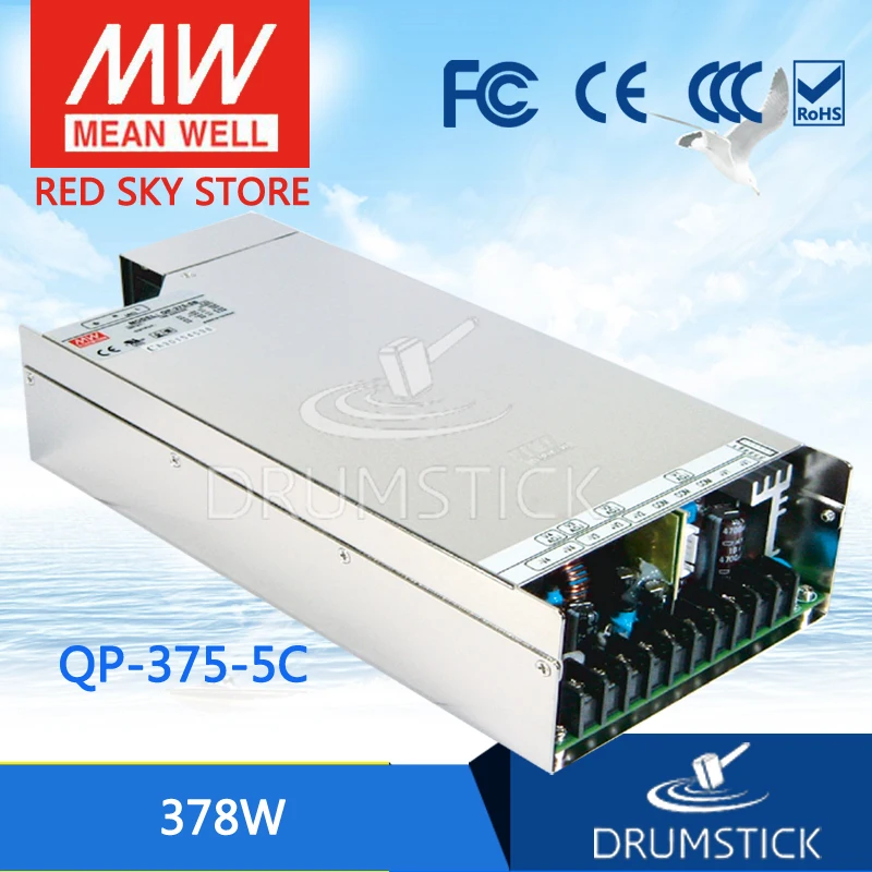 

MEAN WELL QP-375-5C meanwell QP-375-5 378W Quad Output with PFC Function Power Supply