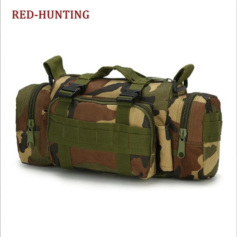 

Tactical Duffle Waist Pack Military Sling Pack Hand Carry Camping Belt Bag Rucksack Outdoor Fanny Deployment Bag