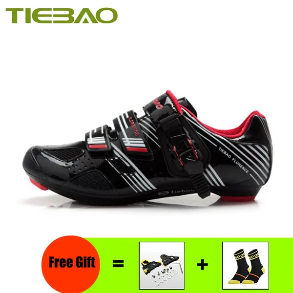 Cleats for 1330 B Tiebao pro велосипедная обувь для мужчин и женщин, самозакрывающаяся, SPD-SL, для езды на велосипеде, дышащая, суперзвезда, zapatillas deportivas hombre, велосипедная обувь - Цвет: Cleats for 1330 B