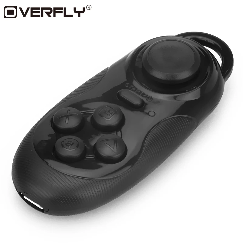 

Overfly Mini Universal Bluetooth Smart Remote Control Wireless Game Joystick Selfie Shutter for Android iOS Smartphone TV Box
