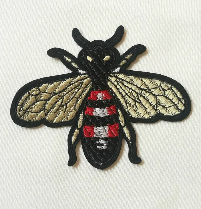 Модные креативные декоративные нашивки с Пчелой для одежды вышивка глажка на