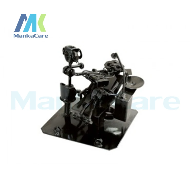 

Artware Dentsit handicraft Metal Dentist Sculpture Crafts Dental clinic decoration furnishing articles Creative gifts Artwork