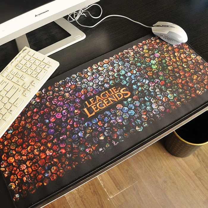 Buy Free Shipping Thicken Extra Large 800mm*300mm*3mm Gaming Mouse Pad Natural