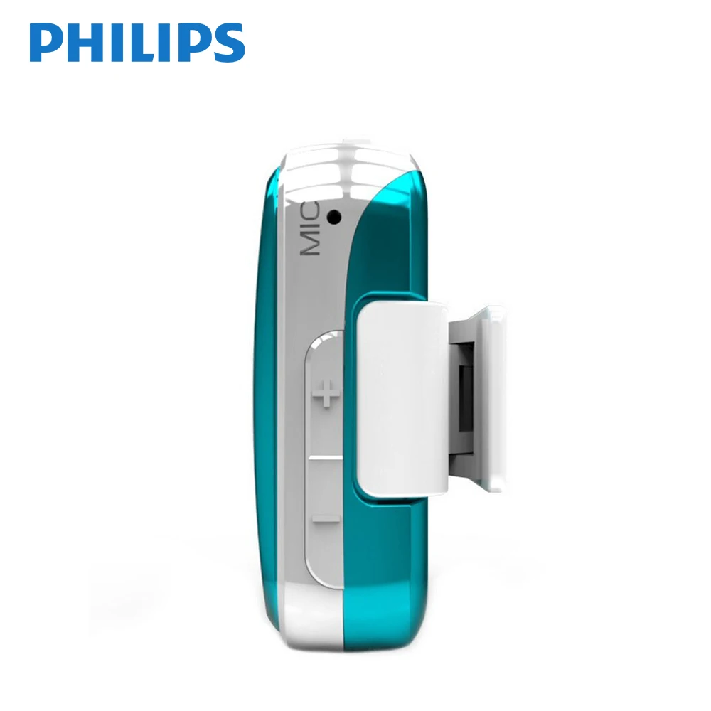 PHILIPS SA2208 Спортивный MP3 музыкальный плеер с 8 Гб 0,9 ''экраном дисплей Высокое качество без потерь рекордер Usb кабель наушники